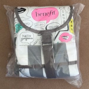 Benefit Cosmetics Thought Bubble Canvas Back Pack